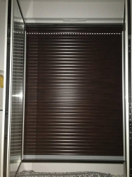 Installation de volets en aluminium